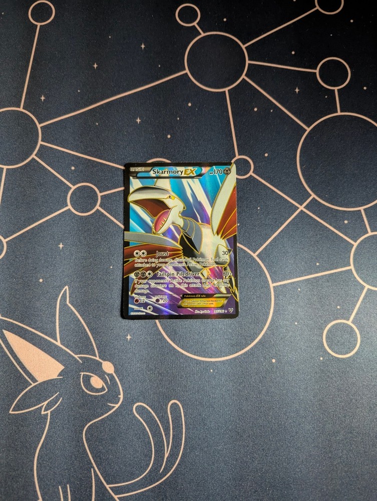 Skarmory EX Full Art 145/146 XY Holo Rare Pokemon Card