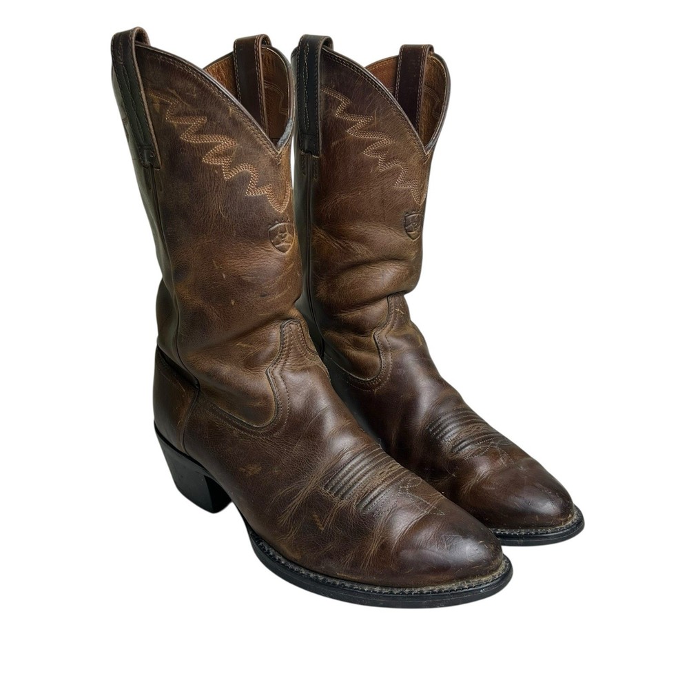 Ariat Mens Sedona Brown Size 9D Western Cowboy Boots Durable Comfort