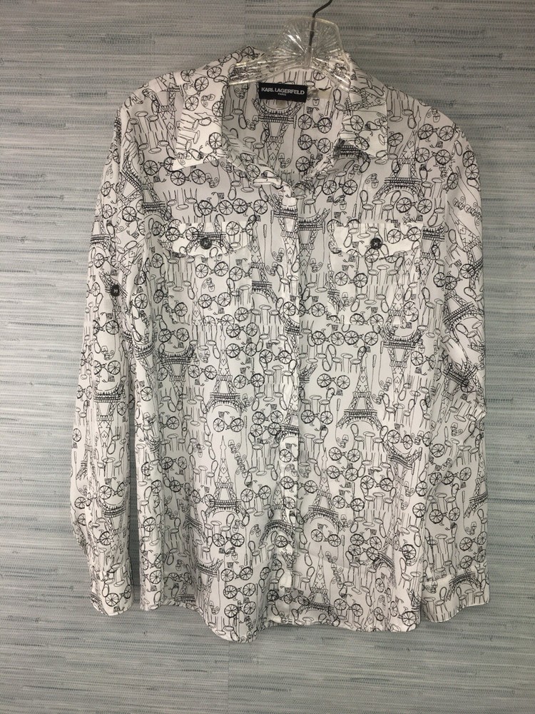Karl Lagerfeld Blouse Small (0207222)