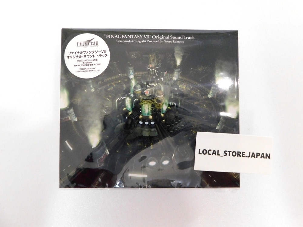 Final Fantasy VII Original Soundtrack GAME MUSIC 4 CD