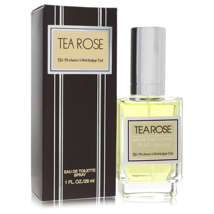 Tea Rose by Perfumers Workshop Eau De Toilette Spray 1 oz For Women Brand New