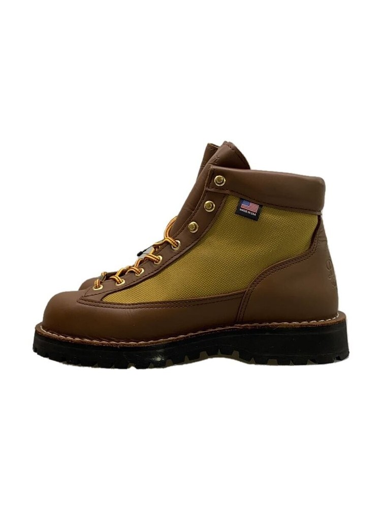 Danner Lightweight Trekking Boots US8 Khaki Leather Pre-Owned