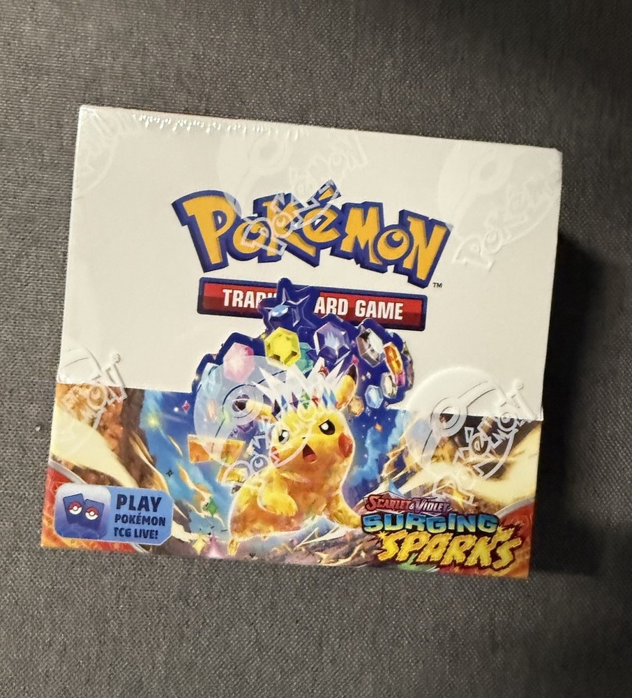 Pokemon TCG - Surging Sparks Booster Box English New Factory Sealed