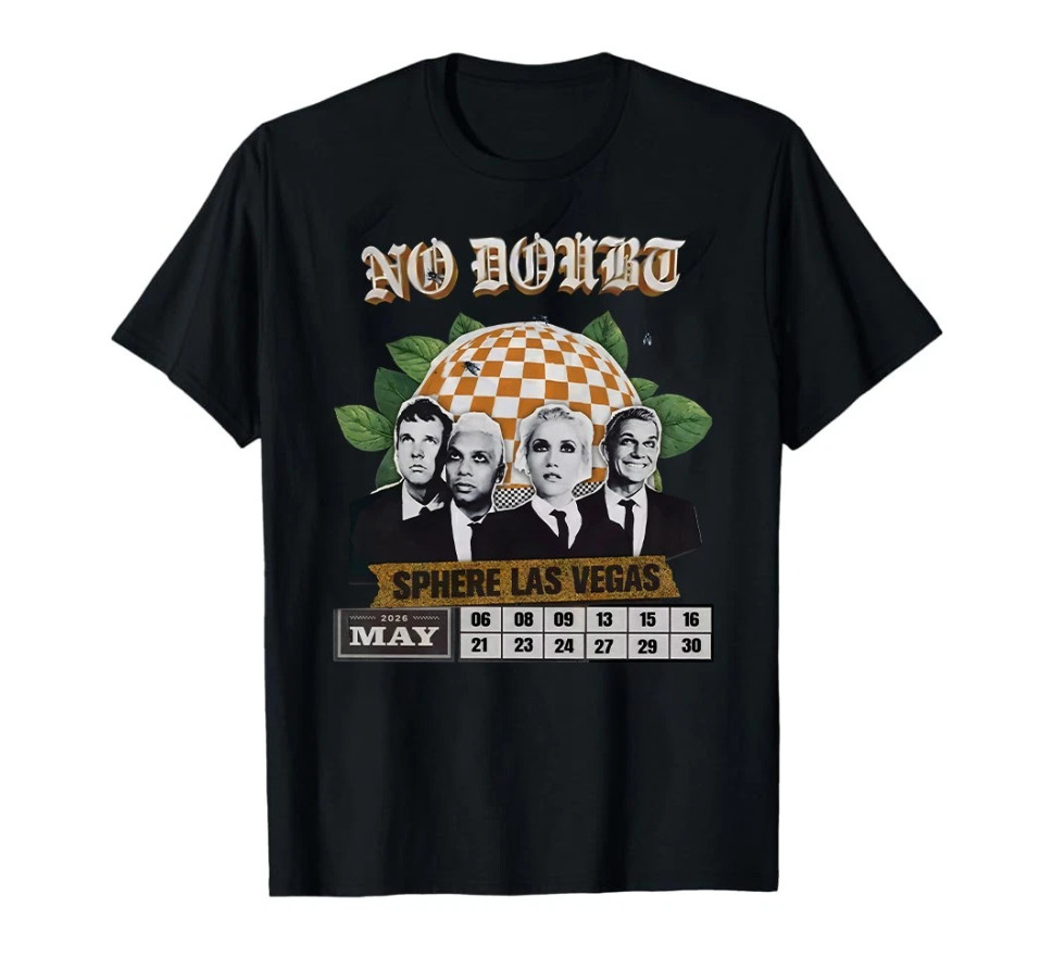 New No Doubt Live At Sphere Tour T-Shirt Gift For Fan Full Size S To 5Xl