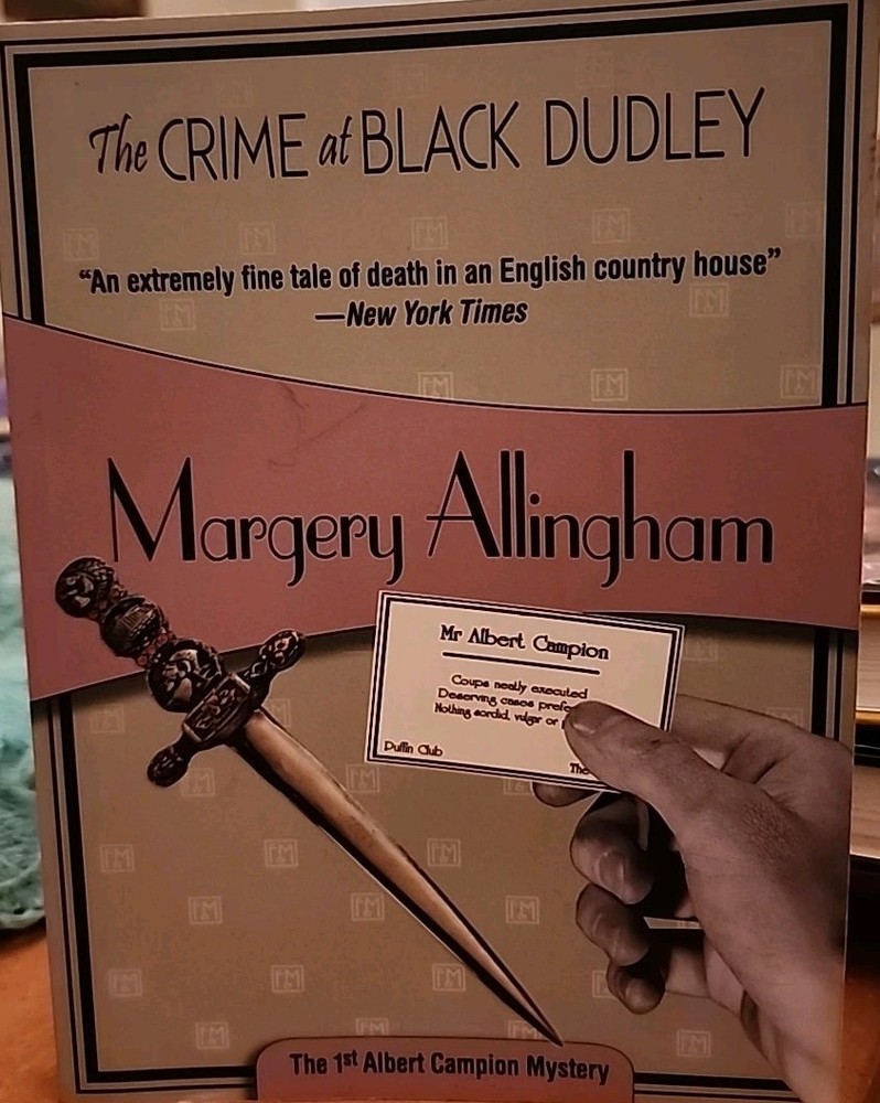 Crime at Black Dudley by Margery Allingham (2006, Trade Paperback)