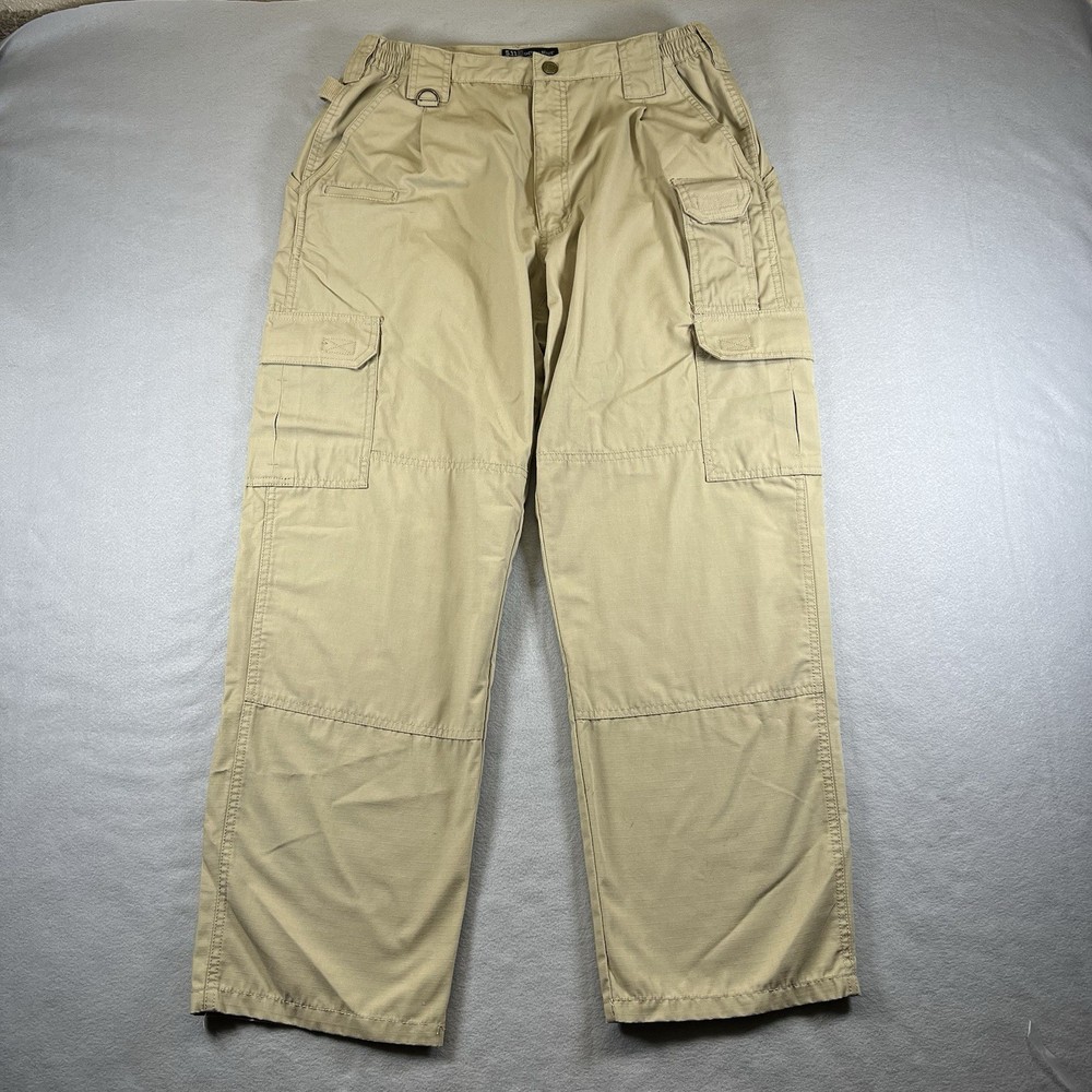5.11 Tactical Taclite Pro Pants 34x30 Regular Fit Ripstop Cargo Coyote (30x28)