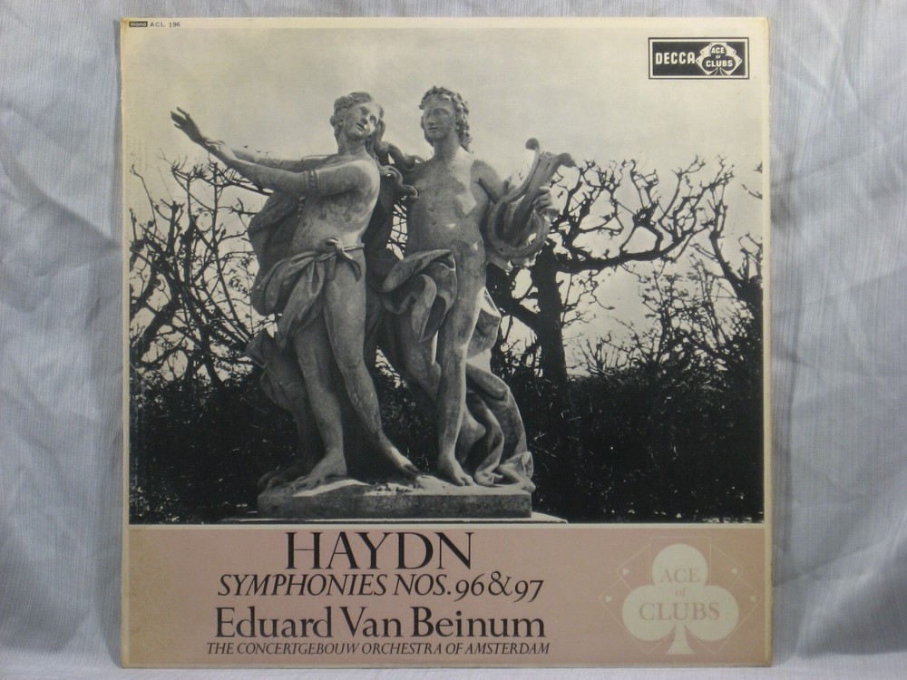 Haydn - Symphonies Nos. 96 & 97 - Concertgebouw Orchestra - Mono - Decca ACL 196