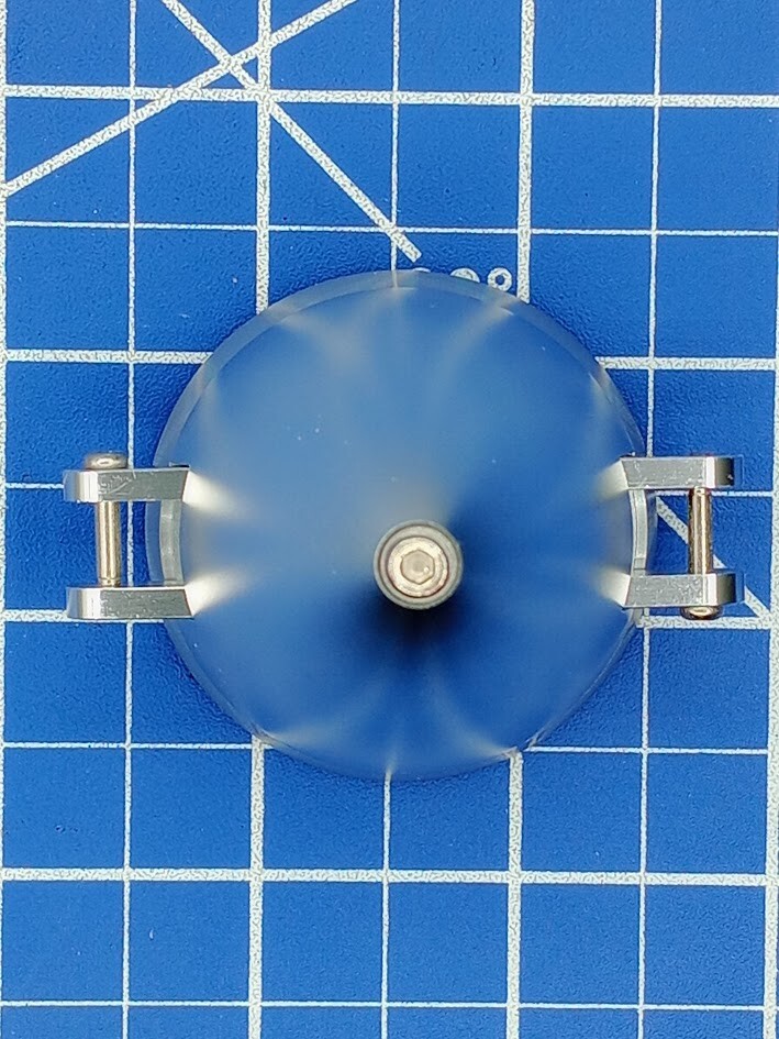 2-Blades Folding Propeller Prop Spinner Holder Metal Mount f RC Airplane Glider