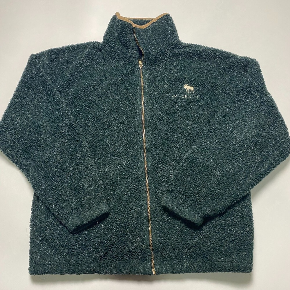 VTG Arctic Image Full Zip Jacket Made in USA Size Large