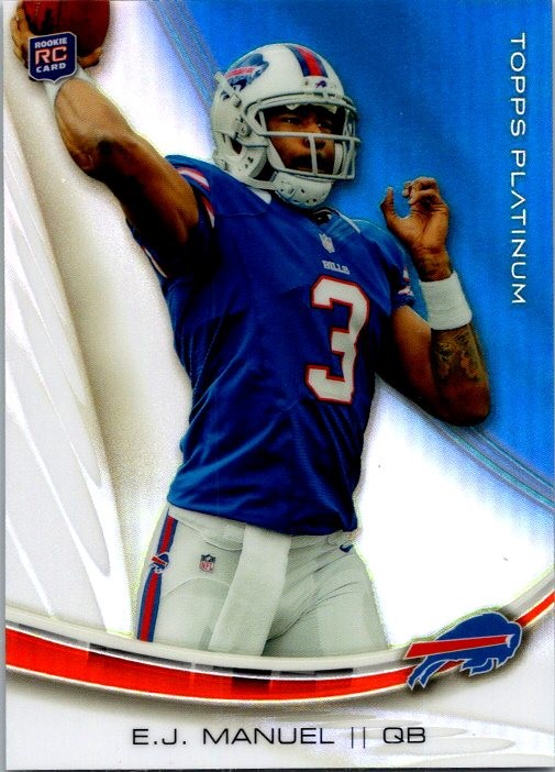 EJ Manuel 2013 Topps Platinum 104 MP