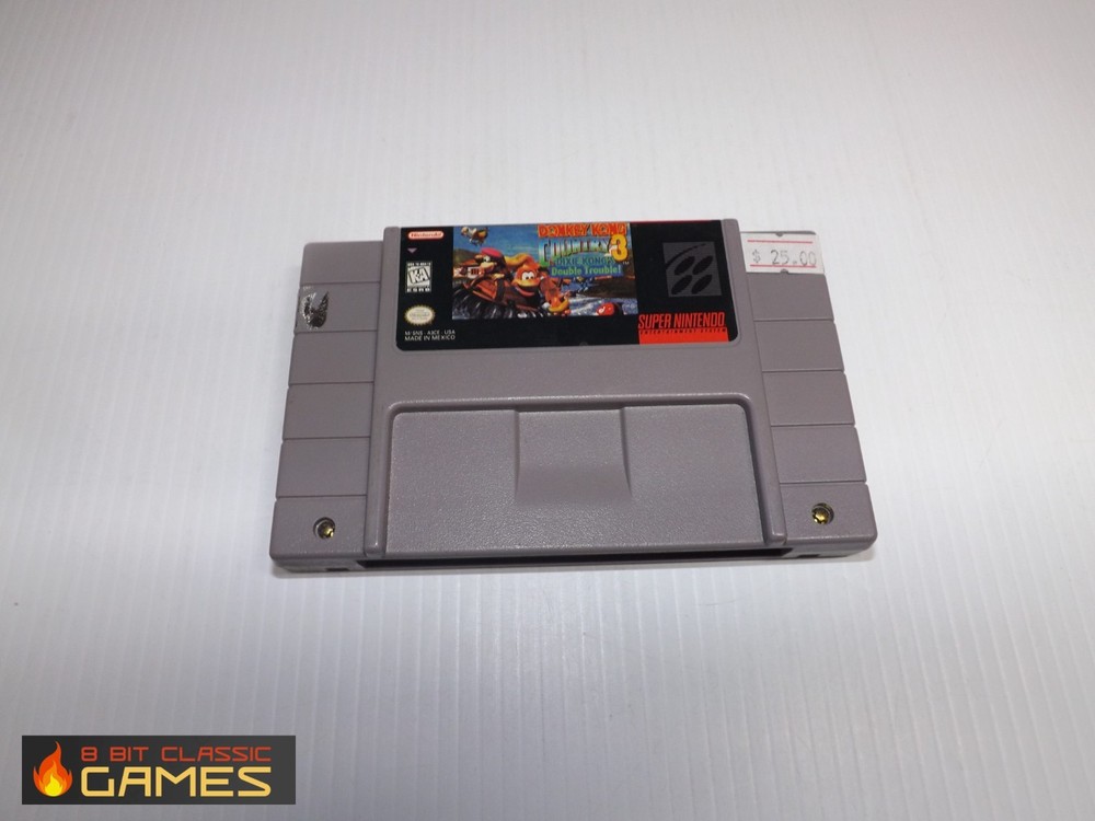 Donkey Kong Country 3 - GAME ONLY  - SUPER NINTENDO SNES - 622a