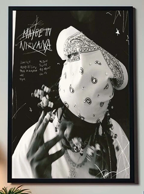 Smino Maybe In Nirvana LP Official Tracklist Cover Art Fan Merch Home Decor