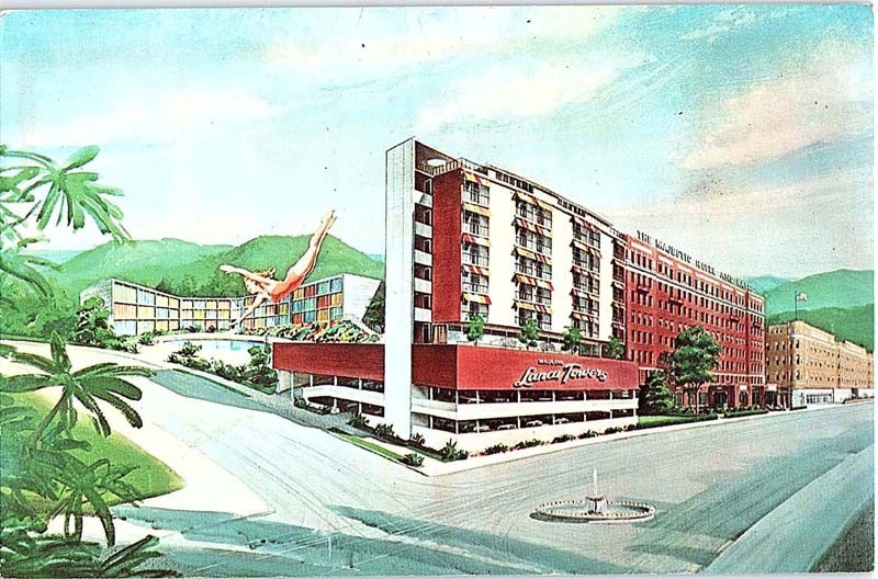 Postcard SCENE Hot Springs National Park Arkansas AR m/09 AI7687