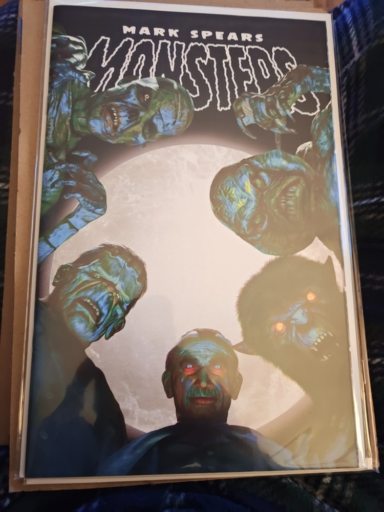 Mark Spears Monsters #8 - Cover A16 - Cardstock 1:34 Blind Bag Ratio NWA Homage