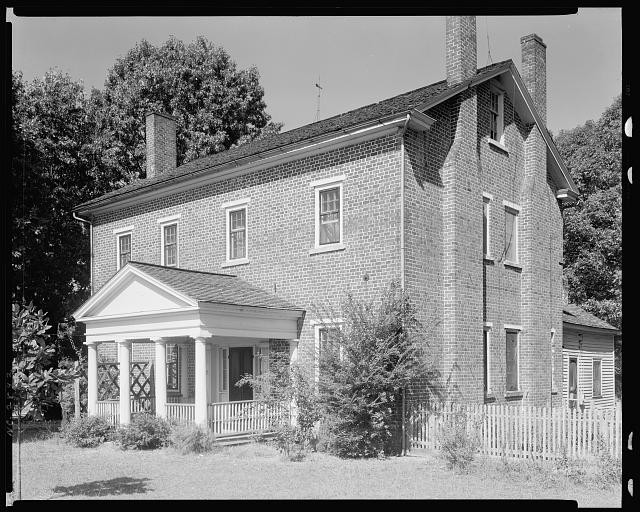 Photo:Rowan County North Carolina Mac Harrison House 1938 Brick Home