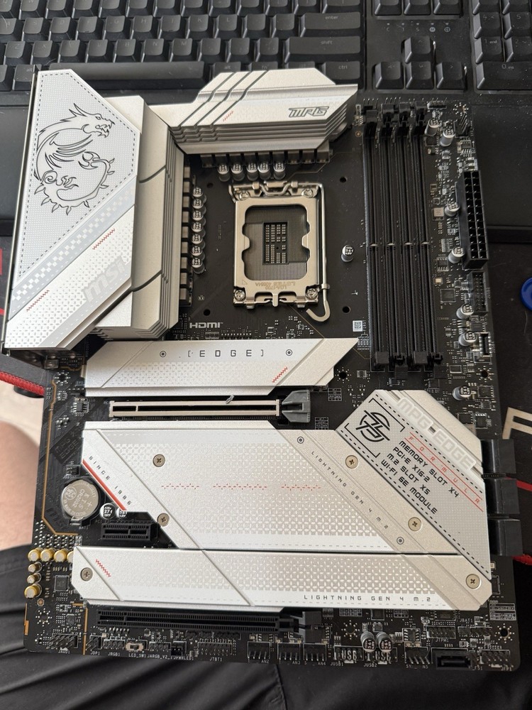 MSI MPG Z690 EDGE WIFI LGA 1700 ATX Intel Motherboard