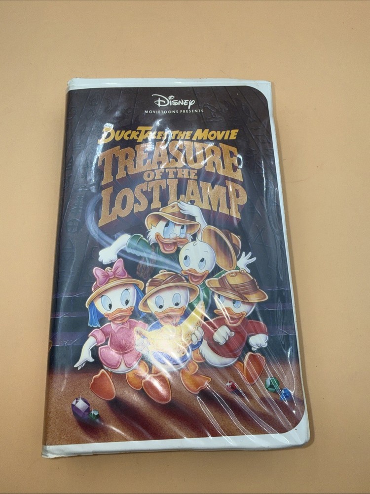 Ducktales The Movie: Treasure of the Lost Lamp (VHS, 1991) Clamshell
