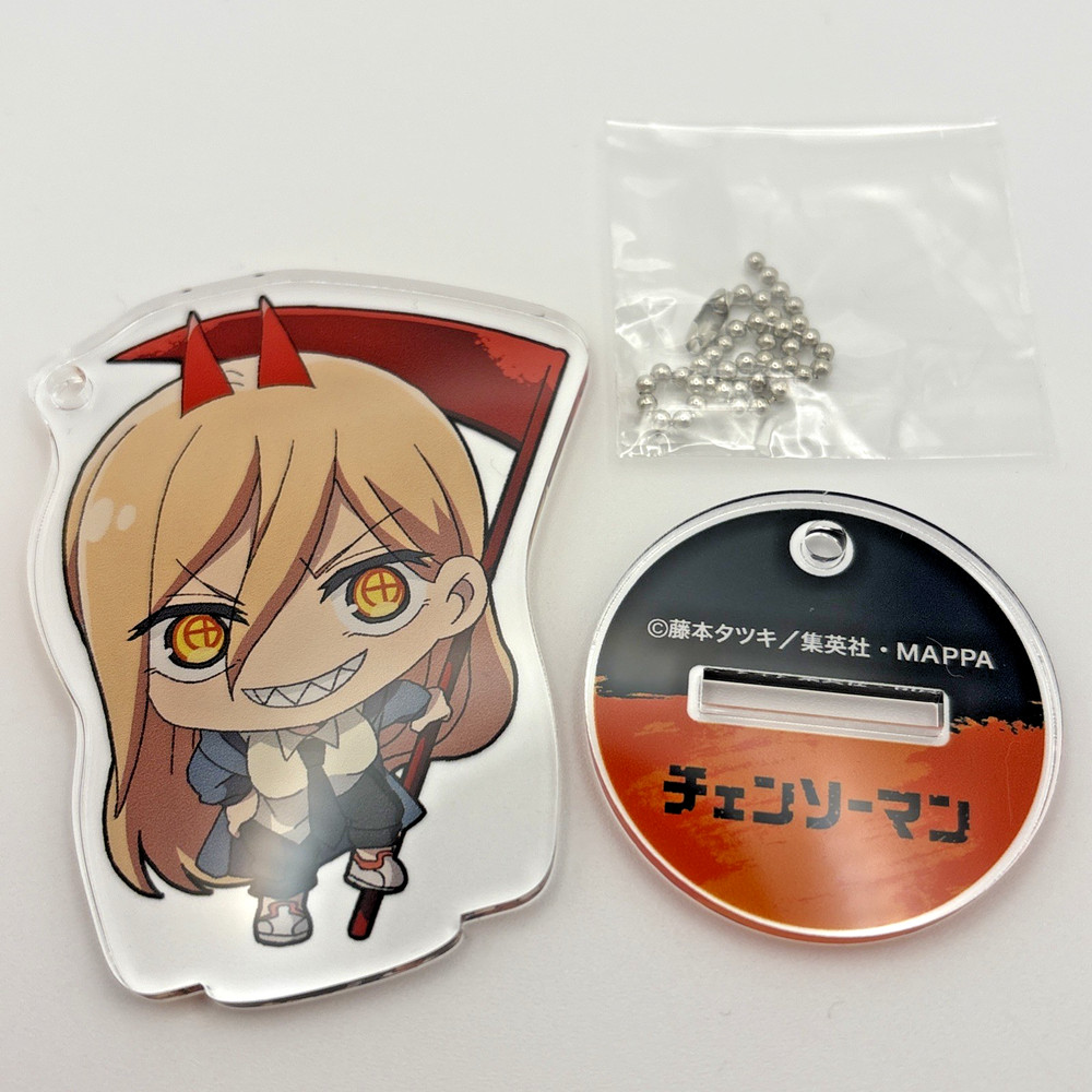 Chainsaw Man Acrylic Stand Figures Keychain Power Tatsuki Fujimoto