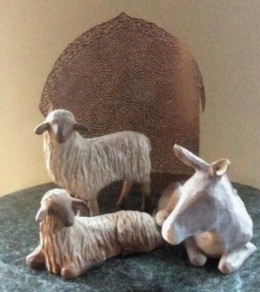 Willow Tree Nativity Set THE CHRISTMAS STORY with Gentle Stable Animals