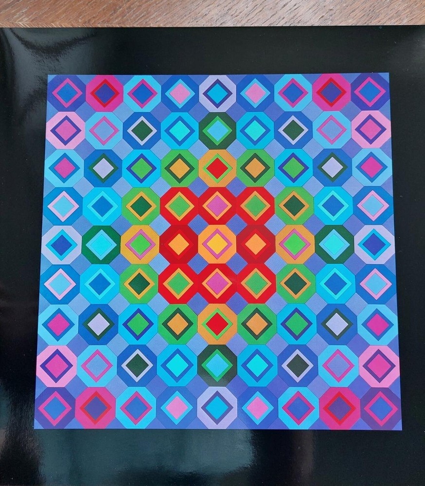 Victor VASARELY Original heliogravure 