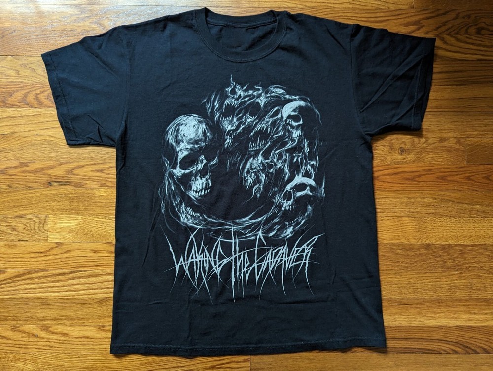 VTG T Shirt Band WAKING THE CADAVER Death Metal Unisex MA390 FREE SHIPPING