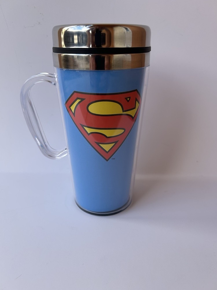 Superman DC Comics Insulated Coffee Mug with Lid