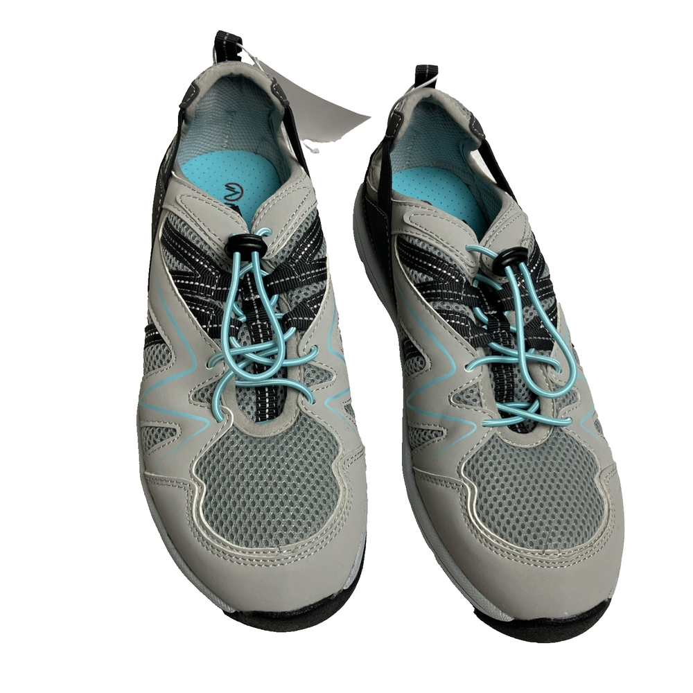 Women's Nevados Vent Trail Hiking Shoes Size 7.5 Gray Teal Comfortable Cayenne
