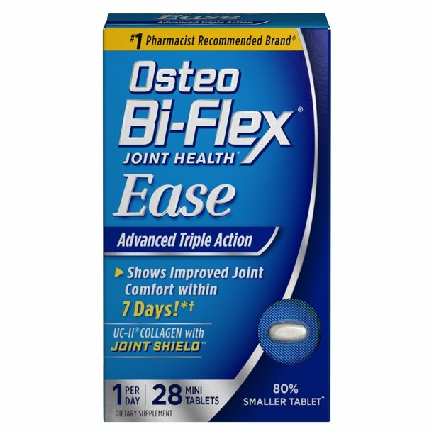 Osteo Bi-Flex Ease- UC-II Collagen and Calcium With Vitamin D- Tablets- 28 Ct