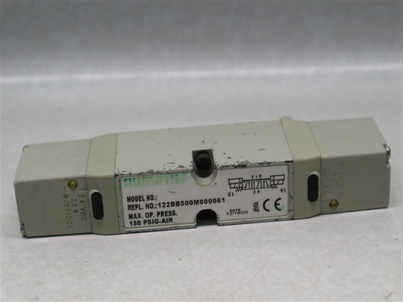 Numatics 122BB500M000061 Solenoid Valve 150 PSIG-AIR 30 Days Warranty