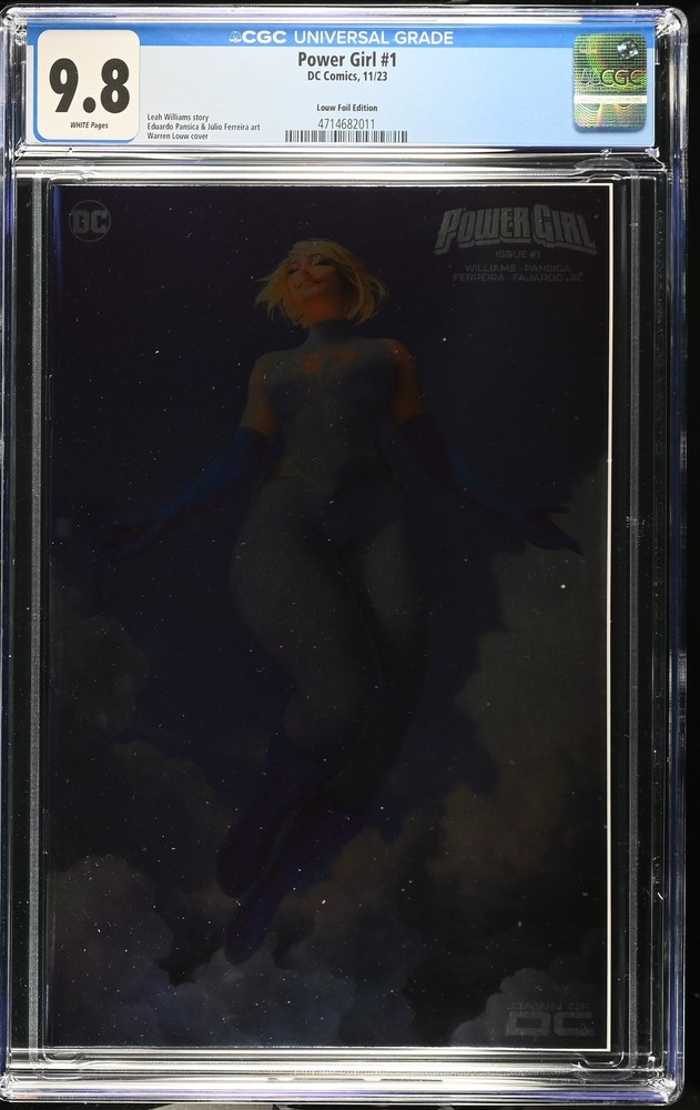 Power Girl 1 CGC 9.8 Louw Foil Edition