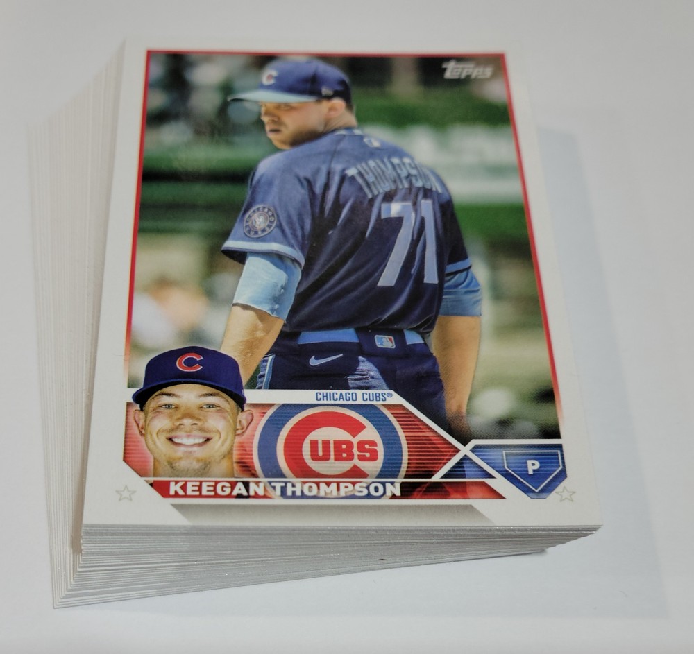 2023 Topps - Chicago Cubs Team Set (Series 1, 2, & Update) - 36 Cards