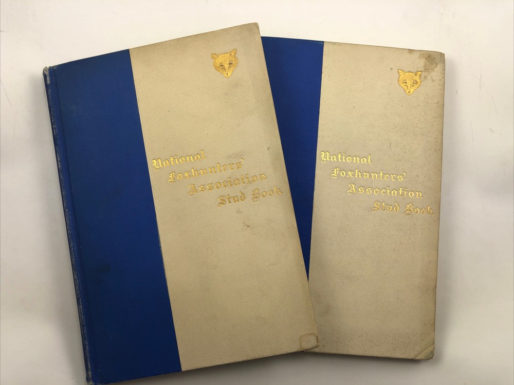 The Foxhound Stud Book - Vols I & II. Compiled by Roger D. Williams / 1898