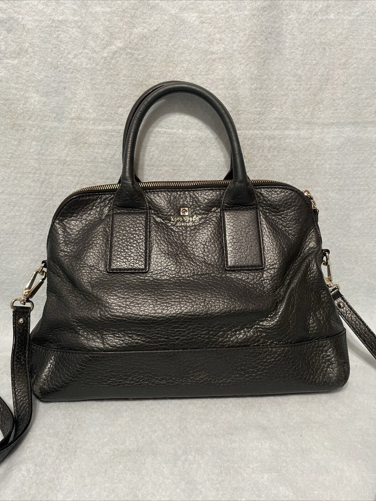 Kate Spade New York Southport Jenny Satchel Shoulder Bag in Debbled Leather