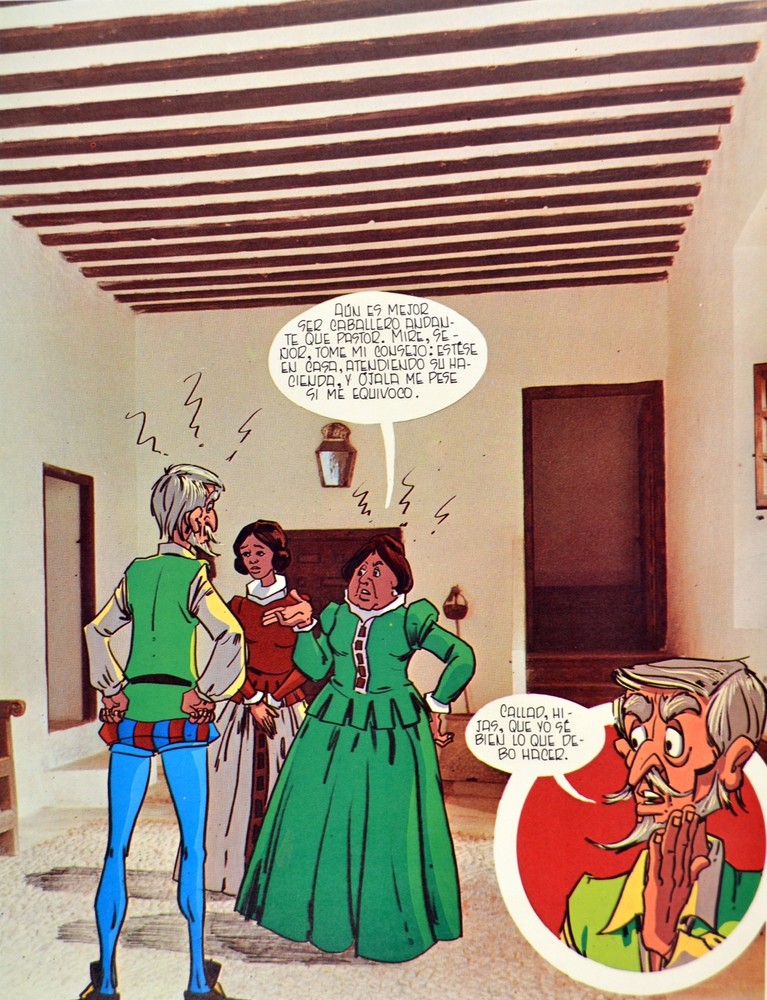 Comic book Animated argument scene story. Decor Poster. Graphic Art Design 4028