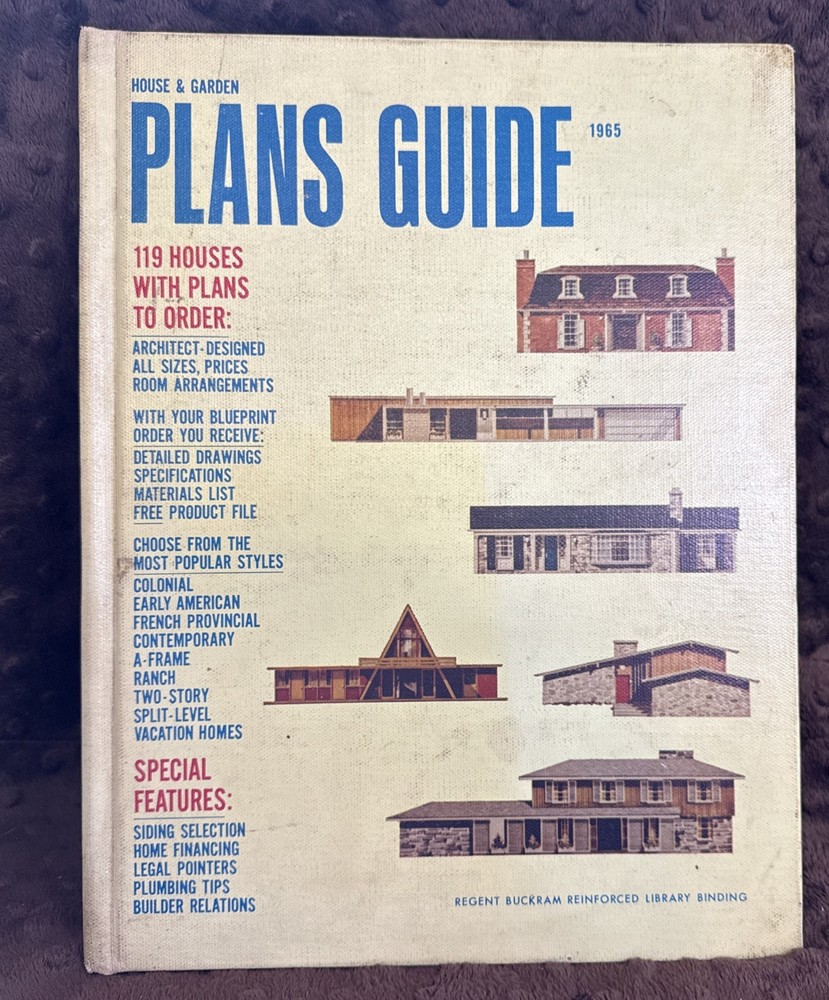 Vintage Multi Family Home Plans 1965 Mid Century Modern Architecture Houses