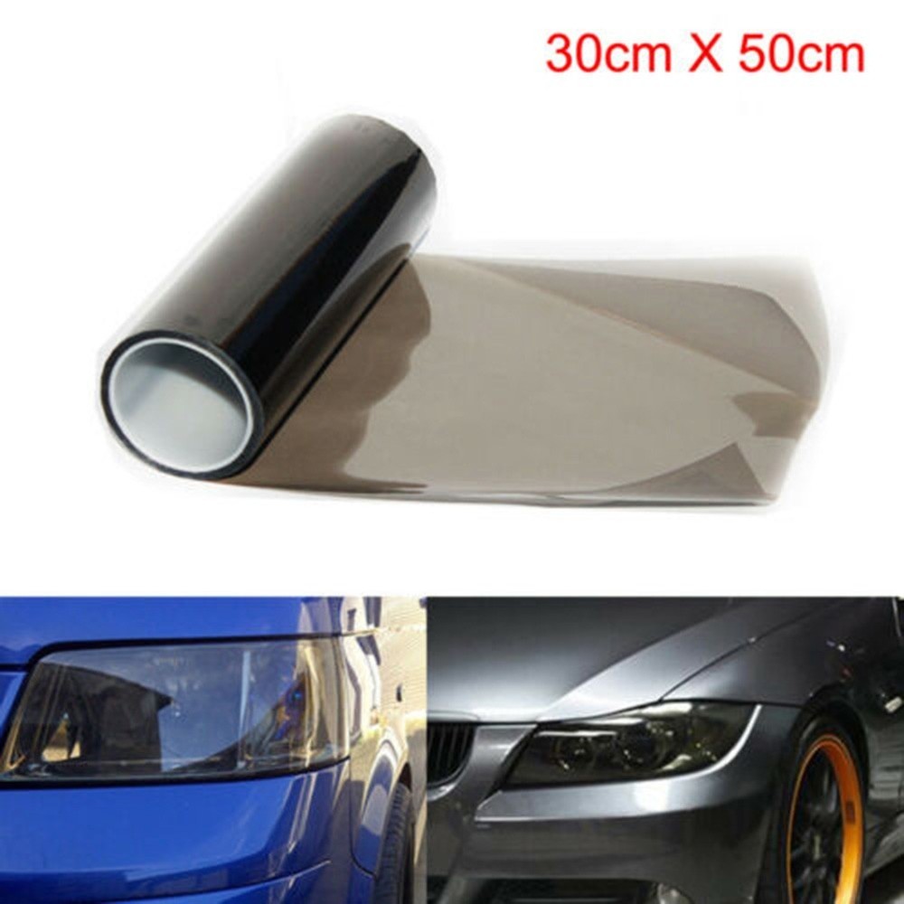 Smoke Black Car Tail Light Vinyl Wrap Film for Brake Lights