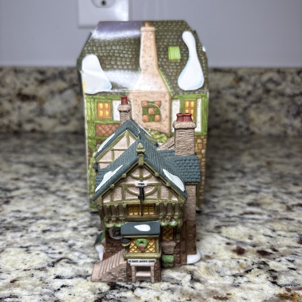 Department 56 Charles Dickens The Pied Bull Inn Ornament with Original Box