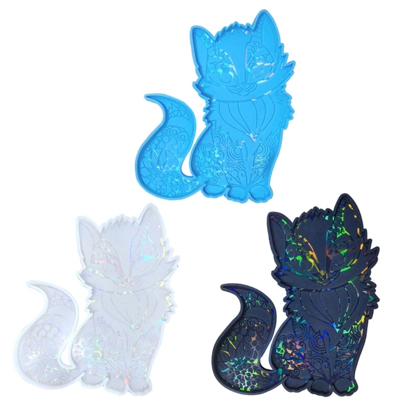 Creative Cat Resin Wall Art Silicone Mold for Unique Decorations  
