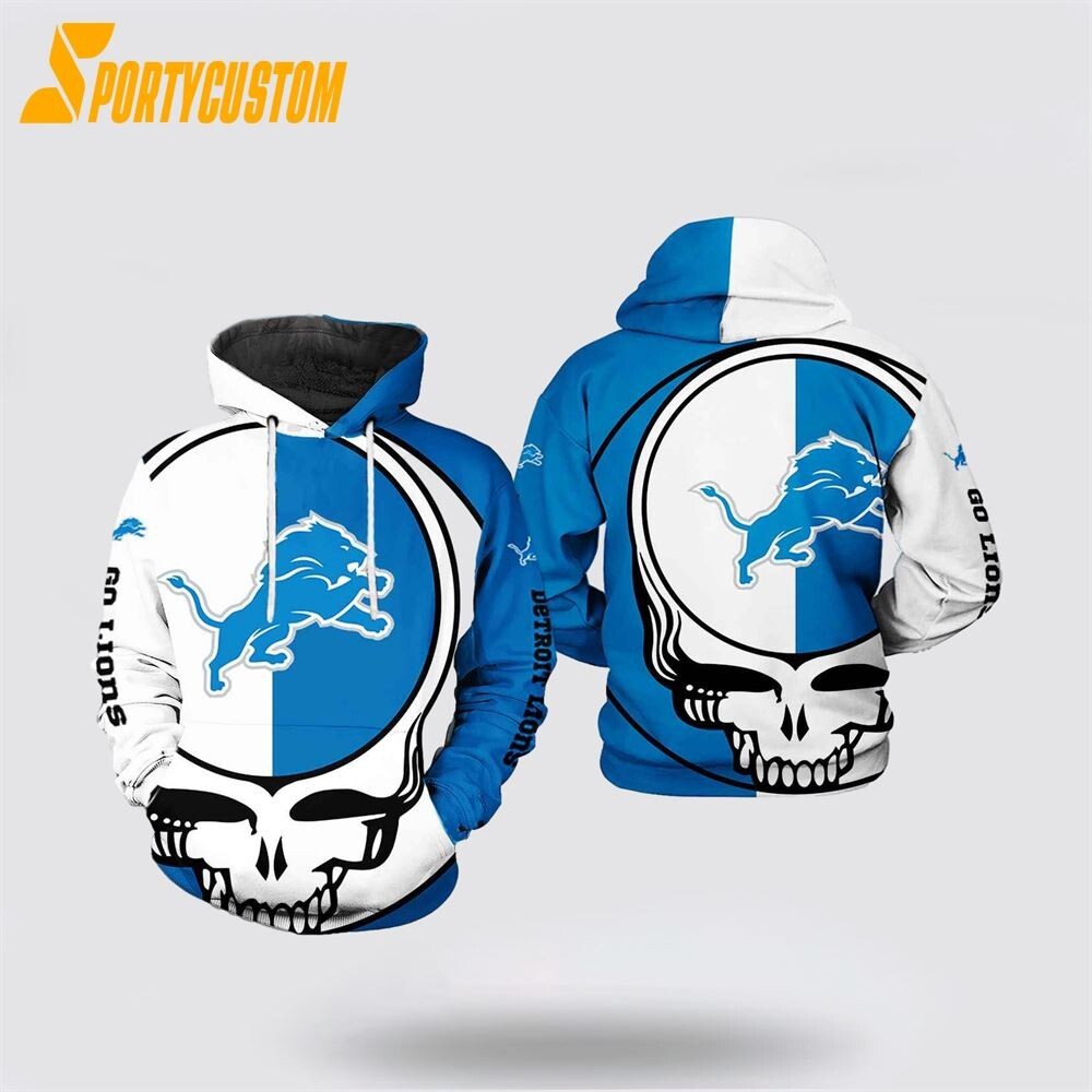 Detroit Football Team Lionss 3D Hoodie, Men and Women Full Size S-5XL