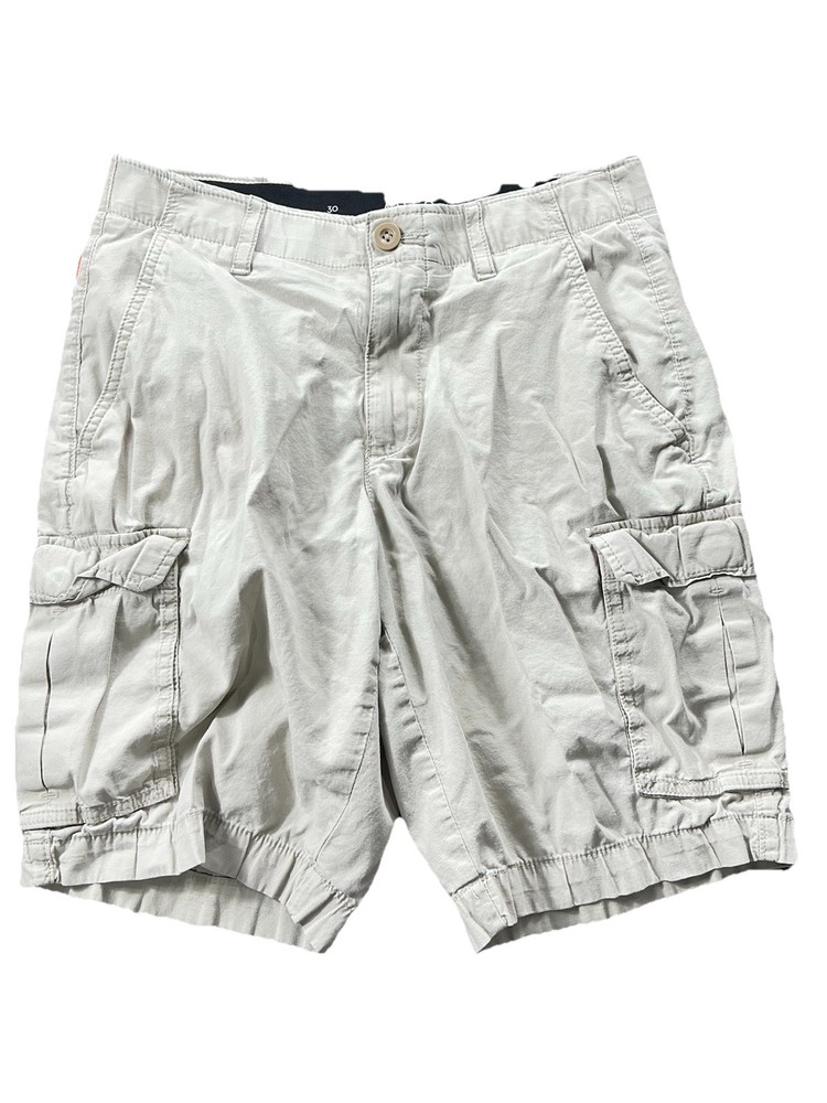 APT.9 Men’s Cargo Shorts Size 30 Beige Khaki Premier Flex Casual Outdoor