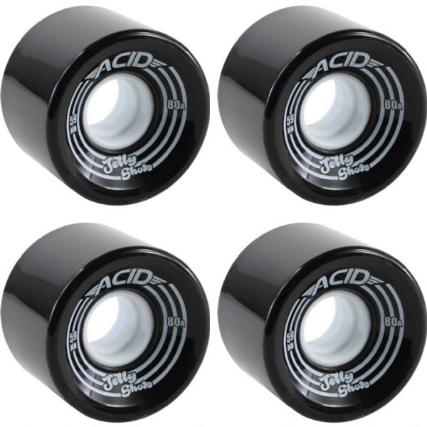 Acid Chemical Wheels Jelly Shots Skateboard Wheels - 59mm 80a (Set of 4)-image