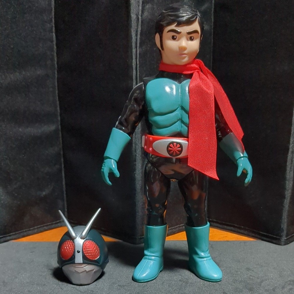 Medicom Toy Toei Retro Soft Vinyl Collection Kamen Rider Old No 2 DX Version Fro