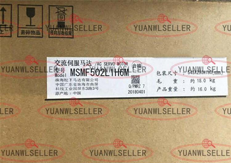 1PCS NEW Panasonic MSMF502L1H6M Servo Motor