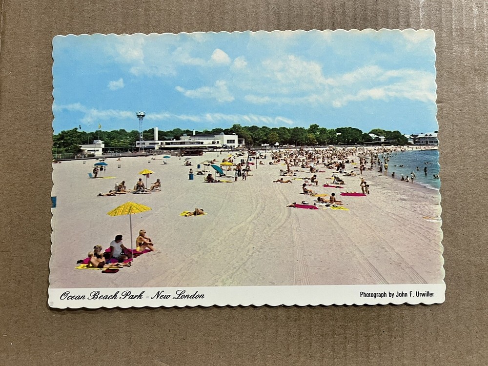 Postcard New London CT Connecticut Ocean Beach Park Vintage PC