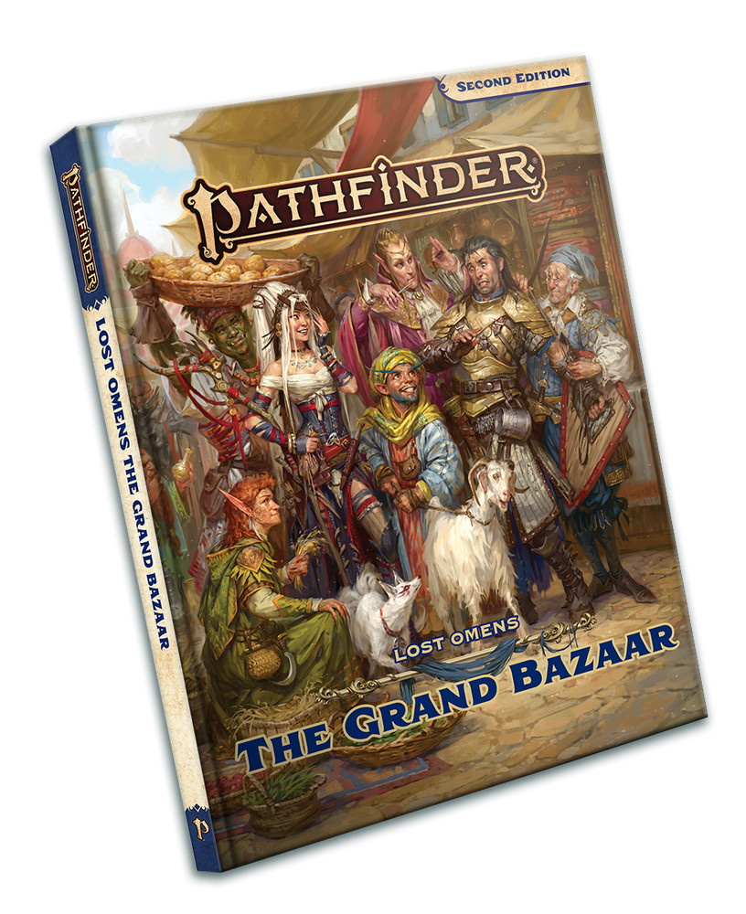 Pathfinder Roleplaying Game RPG P2 Lost Omens: Grand Bazaar Sourcebook (HC)