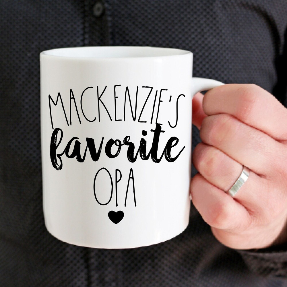 Opa Gift For Opa Personalized Gift For Opa Gift For Opa From Grandaughter