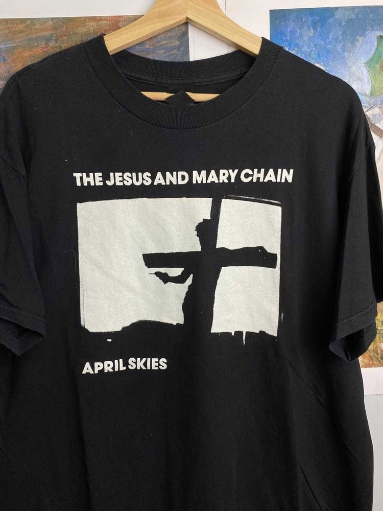 90s The Jesus And Mary Chain April Skies Album  Black Size S-2345Xl Shirt QQ1243