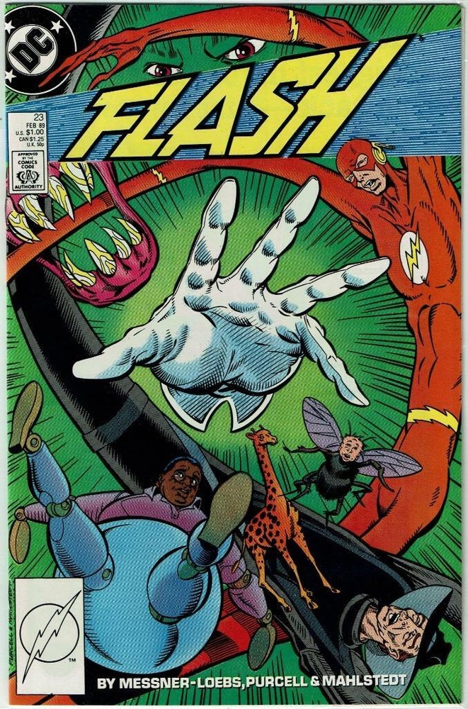 1987 DC Flash Annual #5 Eclipso NM 23-27