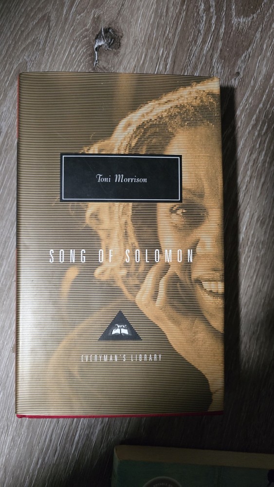 Toni Morrison Song of Solomon Hardcover 1995 Knopf Dust Jacket Everyman's Libra…