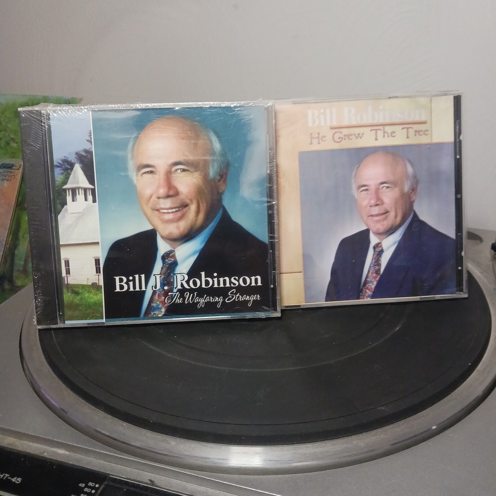 Bill Robinson 2CDs Lot Gospel Music Used/New